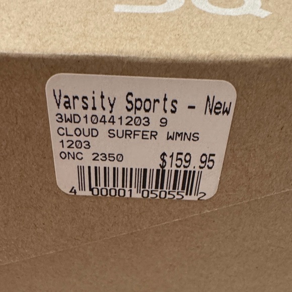 On Running Women's Cloudsurfer Sky Blue Athletic Sneakers - Picture 3 of 8